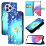 3D Painting Horizontal Flip Leather Phone Case, For Xiaomi Civi 5 Pro, For Xiaomi 15S Pro
