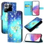 3D Painting Horizontal Flip Leather Phone Case, For Xiaomi 15T Pro, For Xiaomi 15T