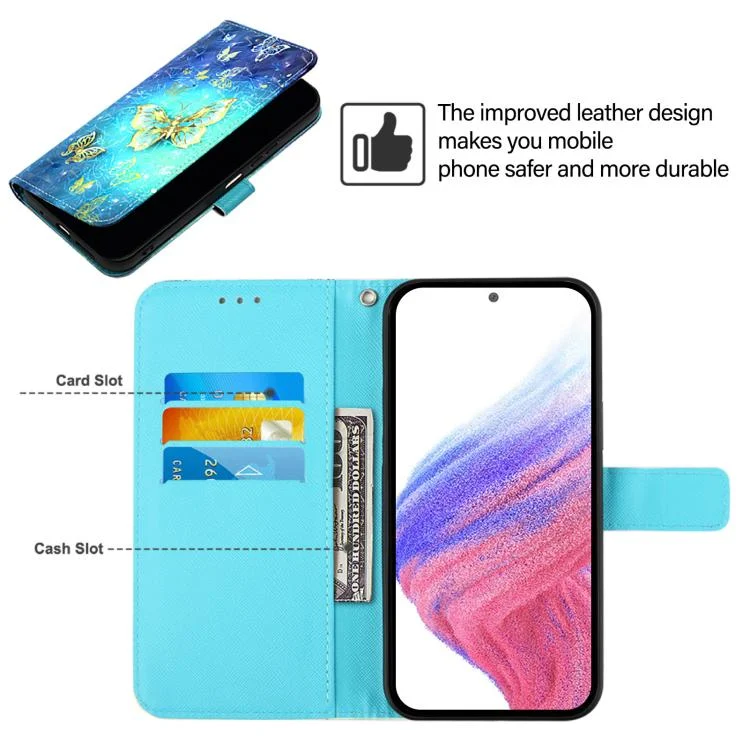 EDA006779233A_2.webp 3D Painting Horizontal Flip Leather Phone Case, For Xiaomi 15T Pro, For Xiaomi 15T - Image 3
