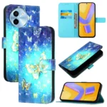 3D Painting Horizontal Flip Leather Phone Case, For vivo Y38, For vivo V30e Global