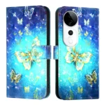 3D Painting Horizontal Flip Leather Phone Case, For vivo S19 Pro, For vivo S19 - Image 2