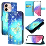3D Painting Horizontal Flip Leather Phone Case, For vivo Y28 4G, For vivo X100s