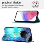 3D Painting Horizontal Flip Leather Phone Case, For vivo Y300 Pro, For vivo iQOO Z9s Pro 5G India - Image 3