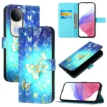 3D Painting Horizontal Flip Leather Phone Case, For vivo S20, For vivo S20 Pro