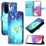 3D Painting Horizontal Flip Leather Phone Case, For vivo S30 Pro mini, For vivo S30