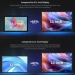 Teclast T65 Max Tablet PC 13 inch, Android 14 MediaTek Helio G99 Octa Core, 4G LTE Dual SIM - Image 8