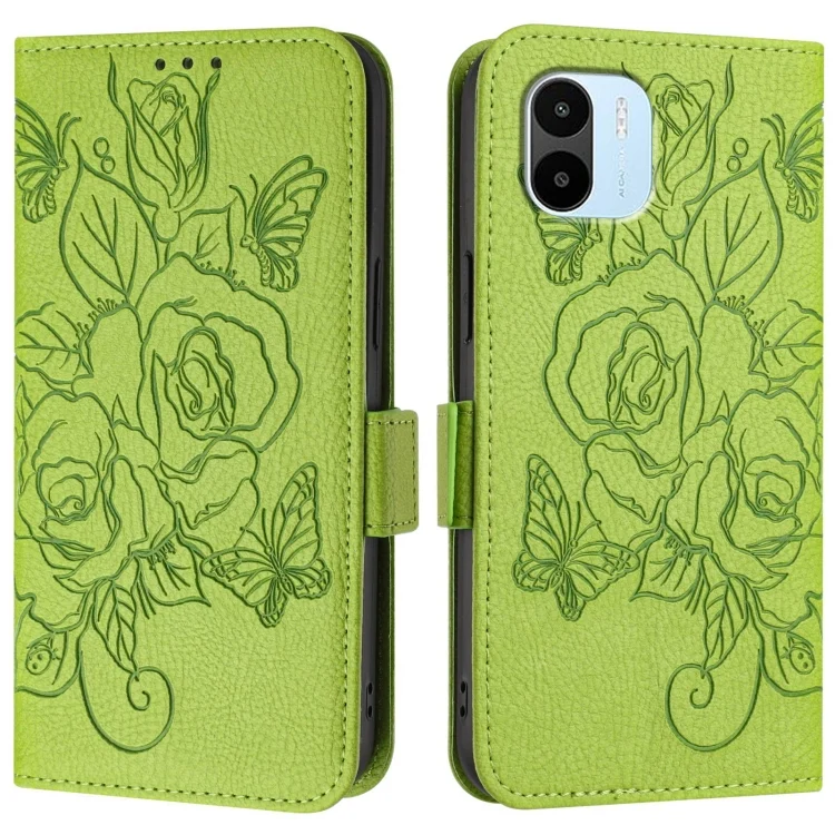 EDA006788508A_1.webp Embossed Rose RFID Anti-theft Leather Phone Case, For Redmi A1 4G Global / A2 4G, For Redmi Note 12 Pro+ 5G India, For Redmi Note 12 Explorer - Image 2