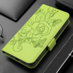 Embossed Rose RFID Anti-theft Leather Phone Case, For Redmi K70 Ultra 5G Global, For Redmi 13 4G / Note 13R, For Redmi A3 / Xiaomi Poco C61 4G Global - Image 2