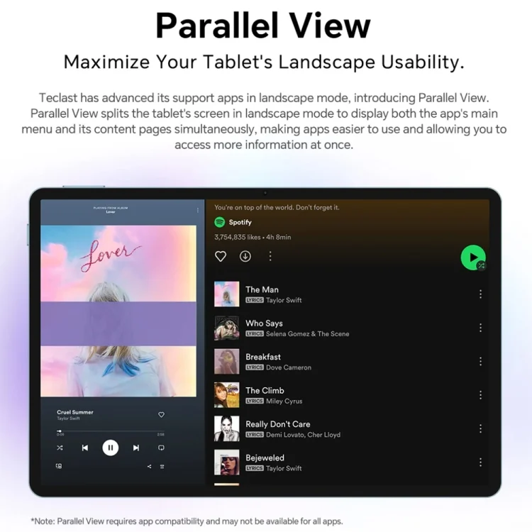 EDA006789601A_16.webp Teclast P50 Tablet PC 11 inch,  Android 14 Unisoc T606 Octa Core, 4G LTE Dual SIM - Image 17