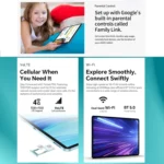 Teclast P50 Tablet PC 11 inch,  Android 14 Unisoc T606 Octa Core, 4G LTE Dual SIM - Image 19