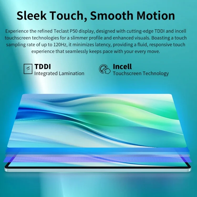 EDA006789601A_9.webp Teclast P50 Tablet PC 11 inch,  Android 14 Unisoc T606 Octa Core, 4G LTE Dual SIM - Image 10