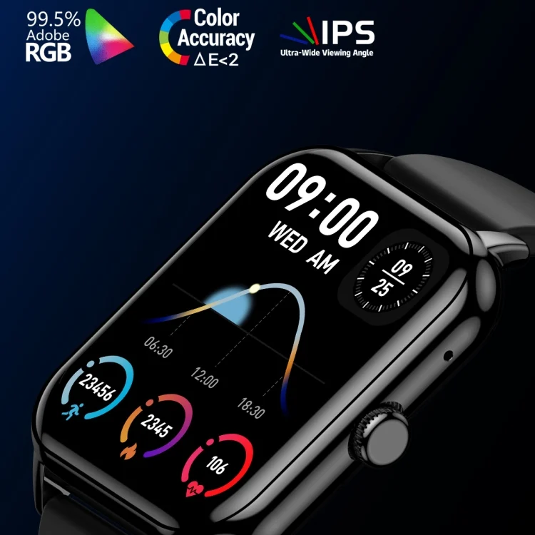 EDA0067961_B3.webp CY13 1.9 inch IPS Square Screen Smart Watch Supports Bluetooth Calls / Health Monitoring - Image 4