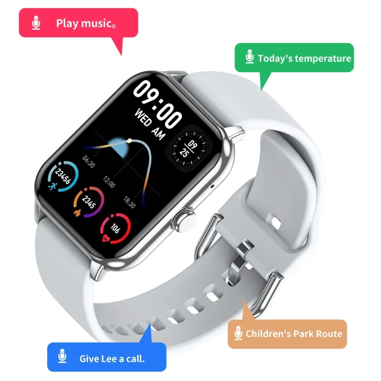EDA0067961_B4.webp CY13 1.9 inch IPS Square Screen Smart Watch Supports Bluetooth Calls / Health Monitoring - Image 5