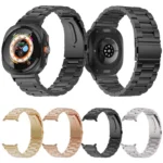 Three Beads Steel Watch Band - Image 4