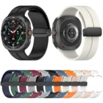 Magnetic Folding Buckle Silicone Watch Band - Image 2