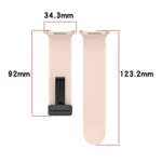 Magnetic Folding Buckle Silicone Watch Band - Image 4