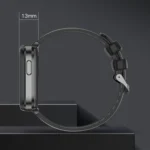 X9 1.85 inch Square Screen 2 in 1 Bluetooth Earphone Smart Watch - Image 3