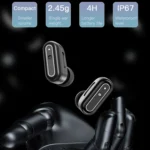 X9 1.85 inch Square Screen 2 in 1 Bluetooth Earphone Smart Watch - Image 5