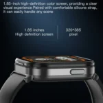 X9 1.85 inch Square Screen 2 in 1 Bluetooth Earphone Smart Watch - Image 6