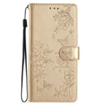 Butterflies and Flowers Leather Phone Case, For Xiaomi 15, For Xiaomi 14T Pro, For Xiaomi 14T - Image 3