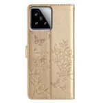 Butterflies and Flowers Leather Phone Case, For Xiaomi 15, For Xiaomi 14T Pro, For Xiaomi 14T - Image 4