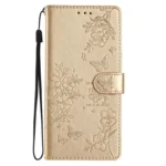 Butterflies and Flowers Leather Phone Case, For Xiaomi 15T Pro 5G, For Xiaomi 15T 5G, For Xiaomi 15 Pro - Image 2