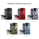 Armor II Series MagSafe Magnetic Holder Phone Case, For iPhone 14 Plus, For iPhone 14, For iPhone 14 Pro, For iPhone 14 Pro Max - Image 7