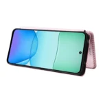 Carbon Fiber Texture Flip Leather Phone Case, For Redmi 13 4G - Image 6