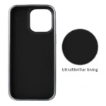 Electroplated Side PU Hybrid TPU MagSafe Phone Case, For iPhone 13 - Image 4