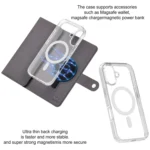 ViLi GHA-C Series RFID MagSafe Magnetic Flip Leather Phone Case, For iPhone 16 Pro Max, For iPhone 16 Pro, For iPhone 16 Plus, For iPhone 16 - Image 5