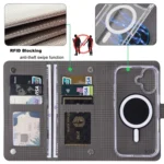 ViLi GHA-C Series RFID MagSafe Magnetic Flip Leather Phone Case, For iPhone 16 Pro Max, For iPhone 16 Pro, For iPhone 16 Plus, For iPhone 16 - Image 6