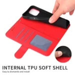 Skin Feel Life Tree Metal Button Leather Phone Case, For Redmi 15C 4G 171.5mm / Xiaomi Poco C85 4G, For Redmi 15C 4G 173.1mm / 15C 5G 173.1mm, For Redmi K80 Ultra... - Image 6