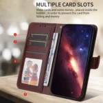 Classic Calf Texture Flip Leather Phone Case, For Redmi A5 4G 173.3mm, For Redmi Note 14 4G 164.84mm, For Redmi Turbo 4 / Xiaomi Poco X7 Pro, For Redmi K80 Pro - Image 3