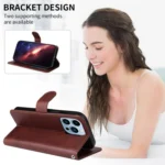 Classic Calf Texture Flip Leather Phone Case, For Redmi A5 4G 173.3mm, For Redmi Note 14 4G 164.84mm, For Redmi Turbo 4 / Xiaomi Poco X7 Pro, For Redmi K80 Pro - Image 4