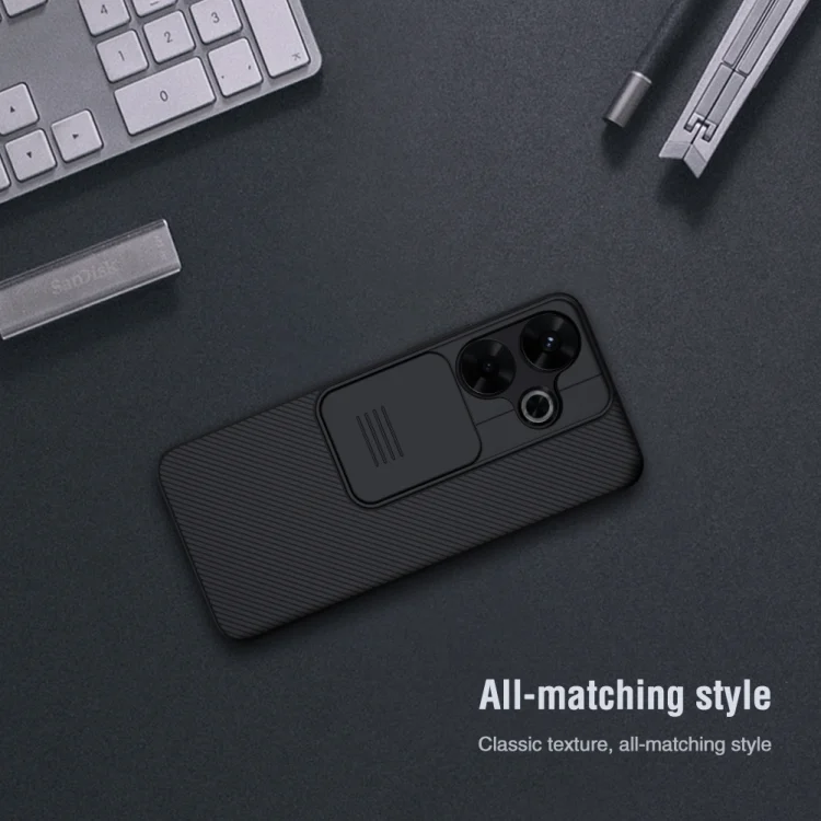 EDA0068257_B10.webp NILLKIN Black Mirror Series Camshield PC Phone Case, For Redmi Note 13R 5G / 13 4G - Image 11