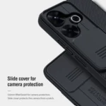 NILLKIN Black Mirror Series Camshield PC Phone Case, For Redmi Note 13R 5G / 13 4G - Image 3