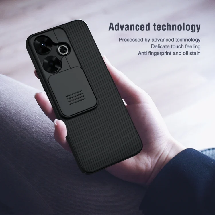 EDA0068257_B4.webp NILLKIN Black Mirror Series Camshield PC Phone Case, For Redmi Note 13R 5G / 13 4G - Image 5