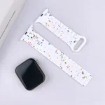 Colorful Dots Magnetic Silicone Watch Band, For Apple Watch Ultra 2 49mm, For Apple Watch Series 9 45mm, For Apple Watch Series 9 41mm, For Apple Watch Ultra 49mm - Image 5