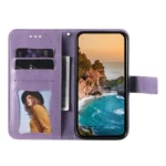 Seven-petal Flowers Embossing Leather Phone Case, For Redmi A5 4G 173.3mm, For Redmi Note 14 4G 164.84mm, For Redmi Turbo 4 / Xiaomi Poco X7 Pro, For Redmi K80 Pro - Image 3