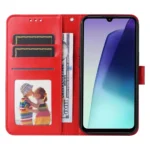 Embossed Sunflower Leather Phone Case, For Redmi 14C 4G, For Redmi K70 Ultra, For Redmi 13 4G / Redmi Note 13R - Image 4