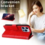 Embossed Sunflower Leather Phone Case, For Redmi 15C 4G 171.5mm / Xiaomi Poco C85 4G, For Redmi 15C 4G 173.1mm / 15C 5G 173.1mm, For Redmi K80 Ultra, For Redmi Turbo 4 Pro / Xiaomi Poco F7 - Image 4