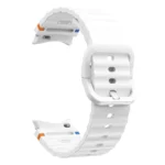 Wave Pattern Stitched Silicone Watch Band - Image 5
