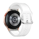Glacier Clear Two Color Silicone Watch Band - Image 5