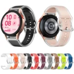 Glacier Clear Two Color Silicone Watch Band - Image 4