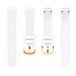Glacier Clear Two Color Silicone Watch Band - Image 5