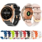 Glacier Clear Two Color Silicone Watch Band - Image 2