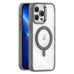 Transparent MagSafe Magnetic Rotating Holder Phone Case, For iPhone 13 Pro Max, For iPhone 13 Pro
