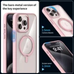 Transparent MagSafe Magnetic Rotating Holder Phone Case, For iPhone 11 - Image 4