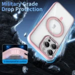 Transparent MagSafe Magnetic Rotating Holder Phone Case, For iPhone 11 - Image 7