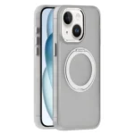 Skin Feel Frosted MagSafe Magnetic Holder Phone Case, For iPhone 15, For iPhone 14 Plus, For iPhone 14